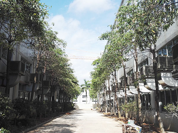 环保空调底出风安装实例