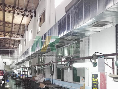 抛光车间环保降温通风